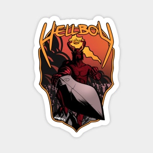 Hellboy - King of Hell Magnet