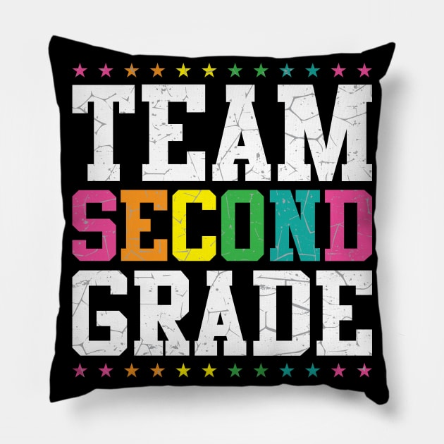 Team 2nd Second Grade - 1st Day of School Pillow by ozalshirts