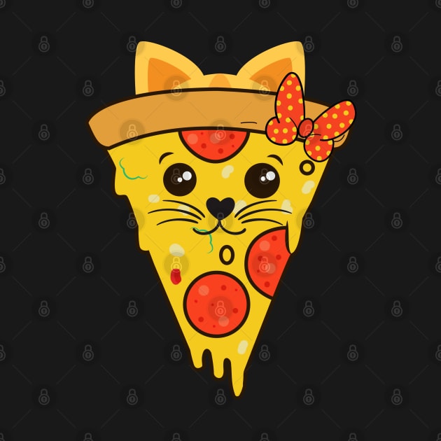 Hello Pizza Slice by bouchrartiste