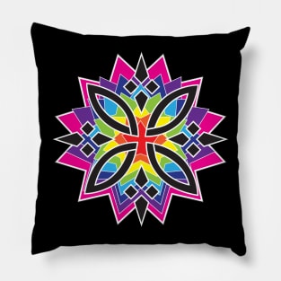 Stars Multicolor Design Pillow