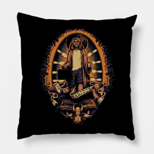 Big Lebowski Character Study Pillow