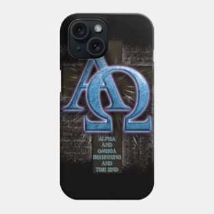 Jesus - Alpha and Omega - the Names of Jesus (large bleed) Phone Case