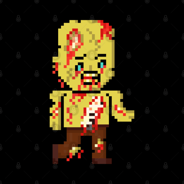 Pixel Monster Zombie by gkillerb