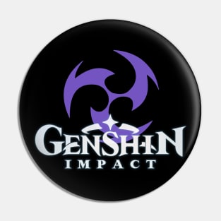 Electro big emblem genshin impact Pin