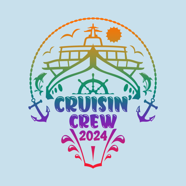 Cruise Crew T-Shirt by Inkredible Tees