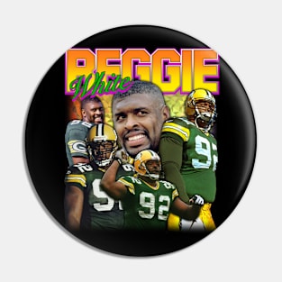 Vintage Reggie White Retro Pin