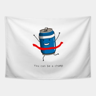 cute soda can champion Tapestry