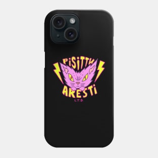 Stray Cat Logo Pisittu Aresti LTD - by Miskel Design Phone Case