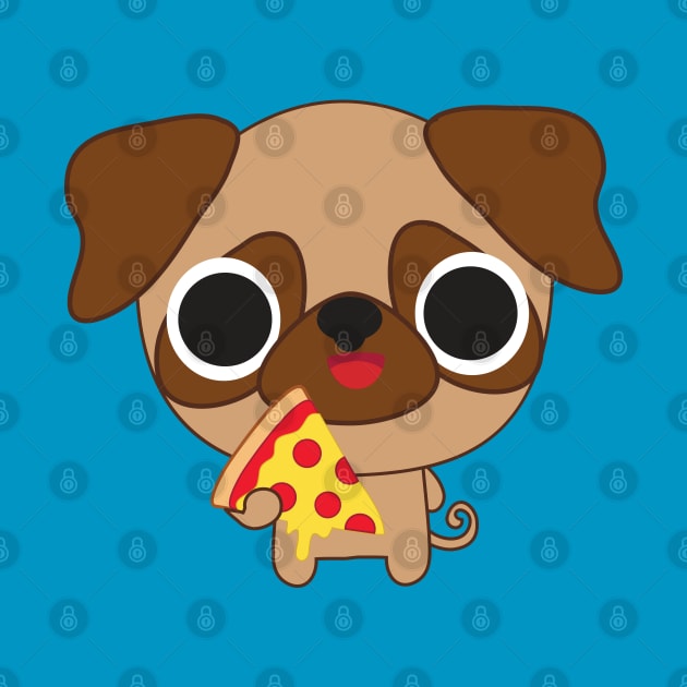 Pizza Pug by BoredInc