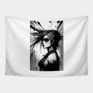 Haunted Banshee Ghost Tapestry