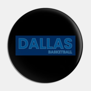 dallas basketball Pin