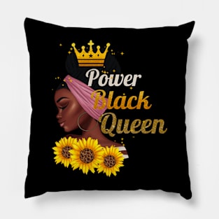 Black Queen, Black Woman, Black Girl Magic Pillow