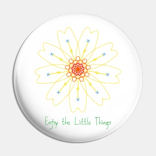 Enjoy the Little Things Pin