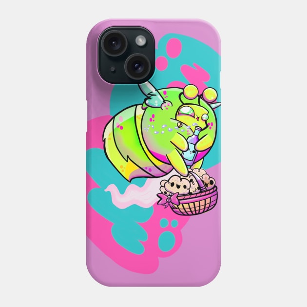 Buzzy Bumbly Phone Case by SewGeekGirl