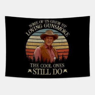 Vintage 60s Style Movie Film For Fan Tapestry