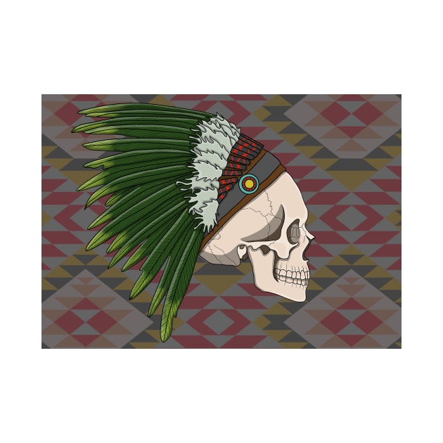 skull headdress by Artbychb
