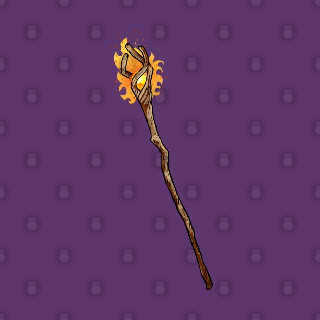 Onward Wizard Staff by Rackham