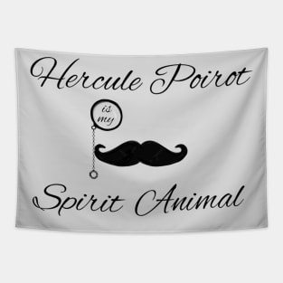 Hercule Poirot is my Spirit Animal Tapestry