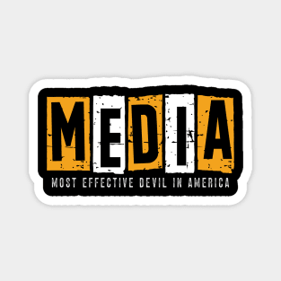 Media, Most Effective Devil In America. v5 Magnet