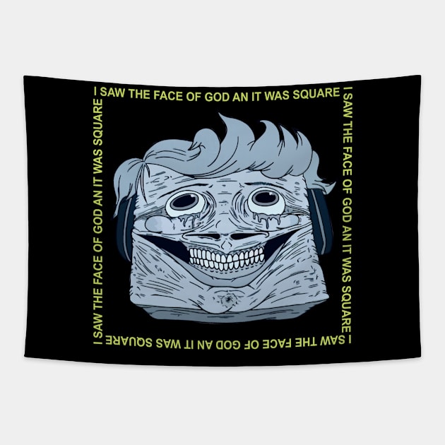 MEATCANYON FACE OF GOD 2 Tapestry by davidhedrick