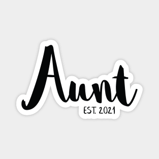 Aunt Pregnancy Announcement Magnet