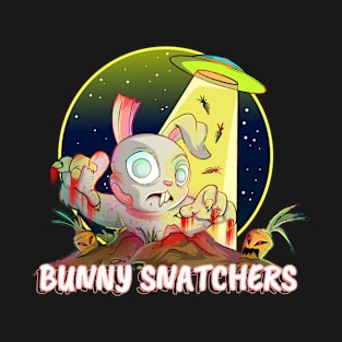 Cute Bunny Snatcher Rabbit Zombie T-Shirt