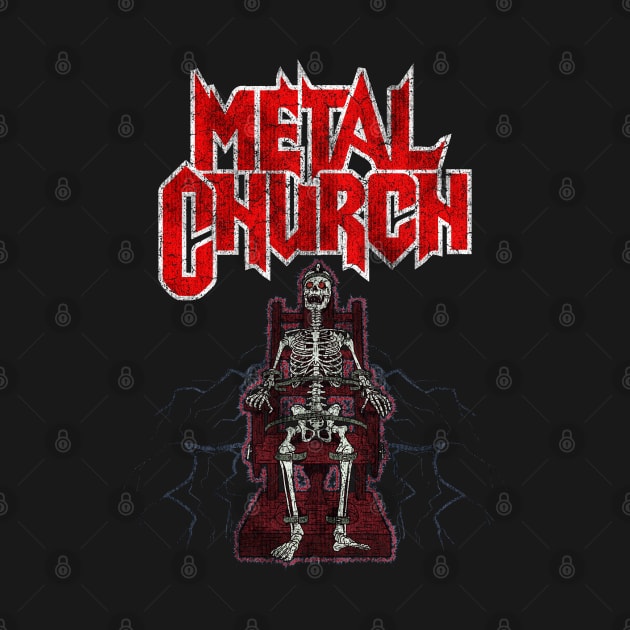 Distressed Metal Church Fanart by Clever Alnita