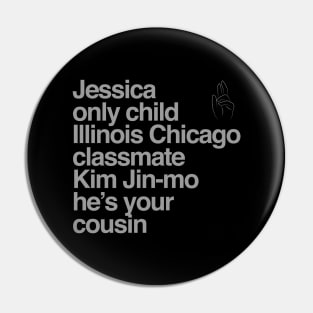 Jessica Illinois Chicago Pin