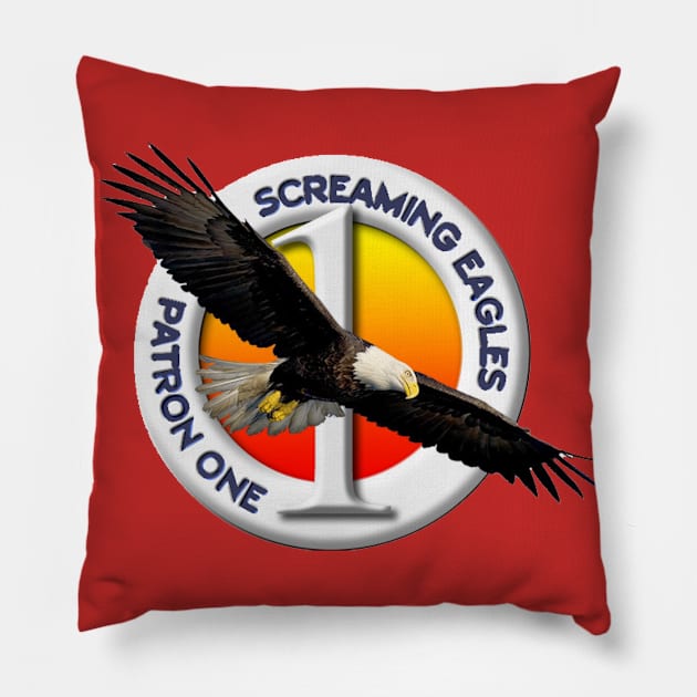 Patrol Squadron One Pillow by Airdale Navy