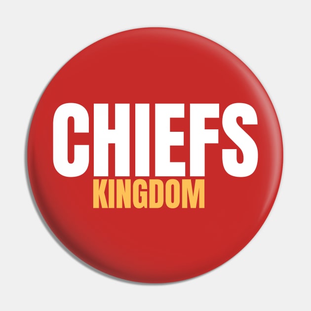 Chiefs Kingdom Pin by FootballBum