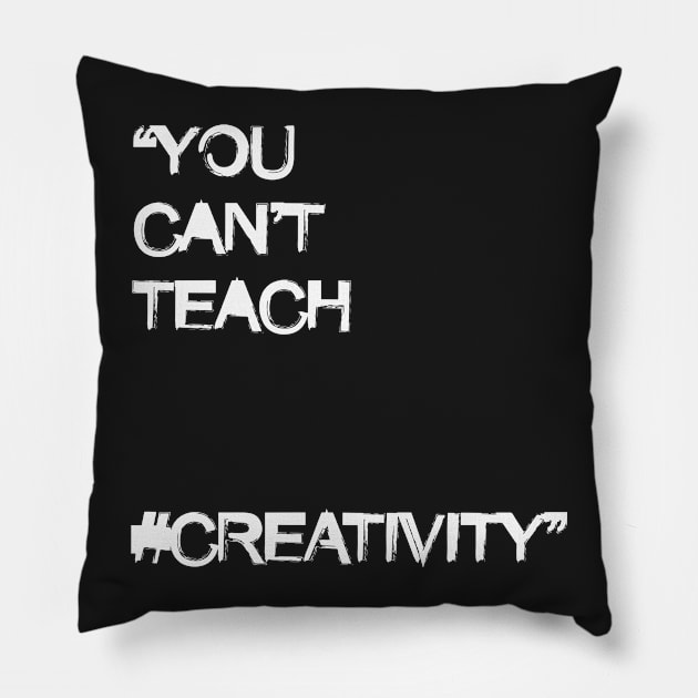 creativity Pillow by Pradeep Chauhan