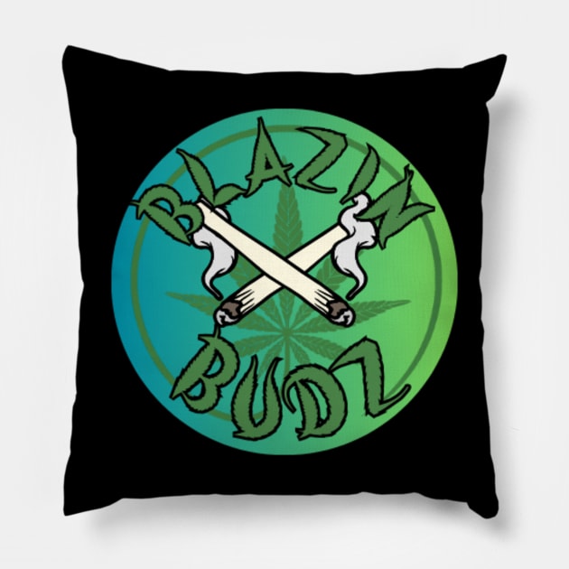 Blazin Buds Pillow by Anthony Blackwell Jr