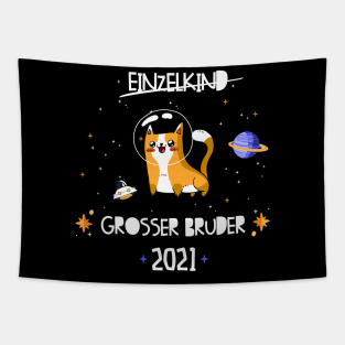 Großer Bruder 2021 Astronauten Katze Planeten Tapestry