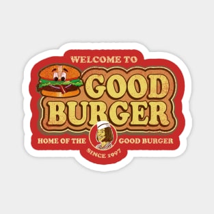 Welcome to Good Burger Worn Dks Magnet