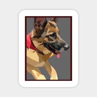 German Shepard Cute Magnet