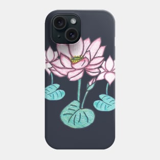 Lotus on Lily Phone Case