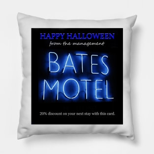 Bates Motel Halloween Pillow