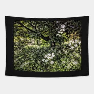 Summertime cow parsley Tapestry