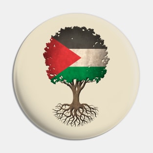 Tree of Life with Palestinian Flag Pin