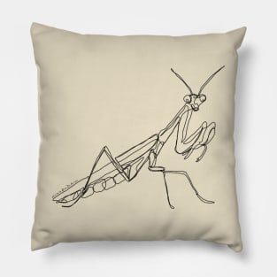 Praying Mantis Pillow