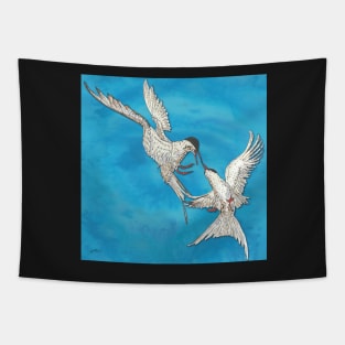 Arctic Terns Tapestry