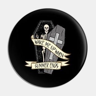 Wake Me Up When Summer Ends Pin