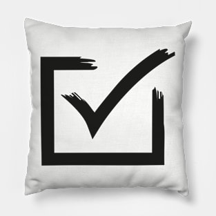 Check mark for every day Wear Pillow