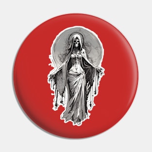 Santa Muerte 01 Pin