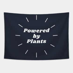 Powered by Plants - best apparel and accessories Tapestry