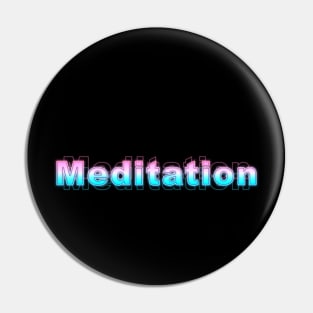 Meditation Pin