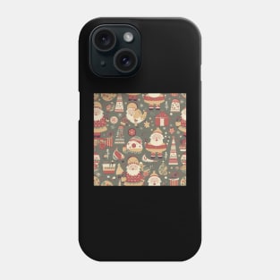 Winter Mood Retro Design Phone Case