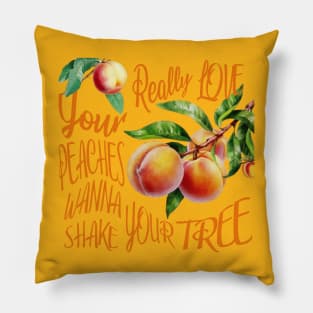 Love your peaches Pillow