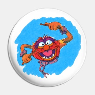 Drums! Drums! Pin