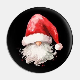 Classic Santa faces - Funny Christmas Holiday Pin